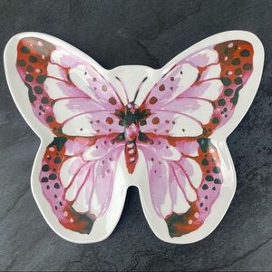 Nicole‎ Miller Home Butterfly Decorative Plate